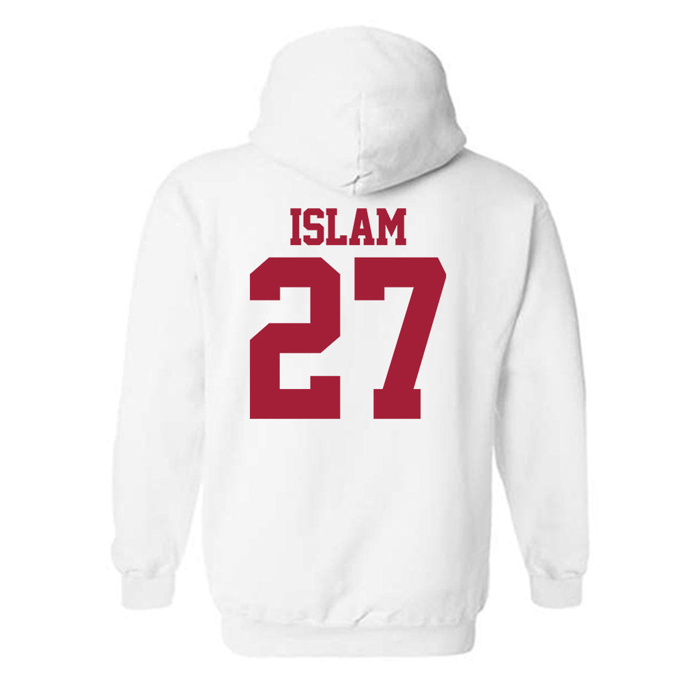 Stanford - NCAA Men's Soccer : Trevor Islam - Classic Shersey Hooded Sweatshirt-1