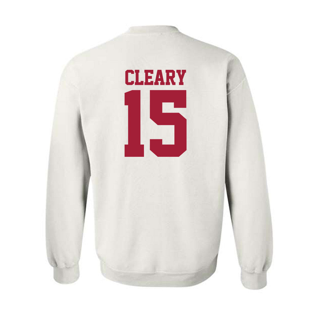 Stanford - NCAA Men's Soccer : William Cleary - Classic Shersey Crewneck Sweatshirt-1
