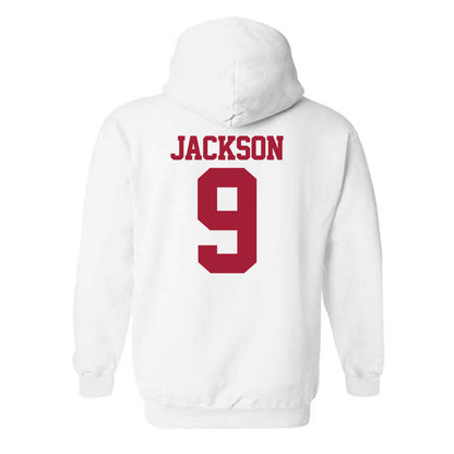 Stanford - NCAA Football : Myles Jackson - Classic Shersey Hooded Sweatshirt-1