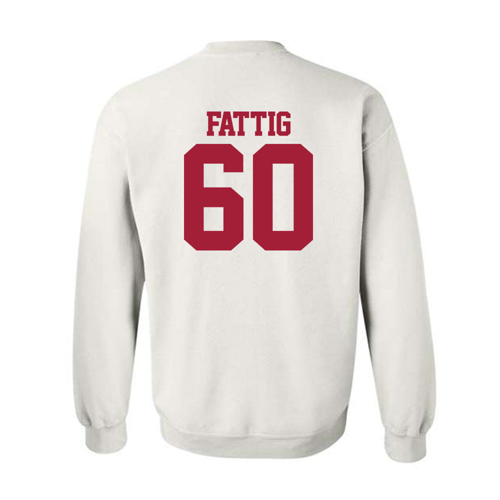 Stanford - NCAA Football : Nicholas Fattig - Classic Shersey Crewneck Sweatshirt-1