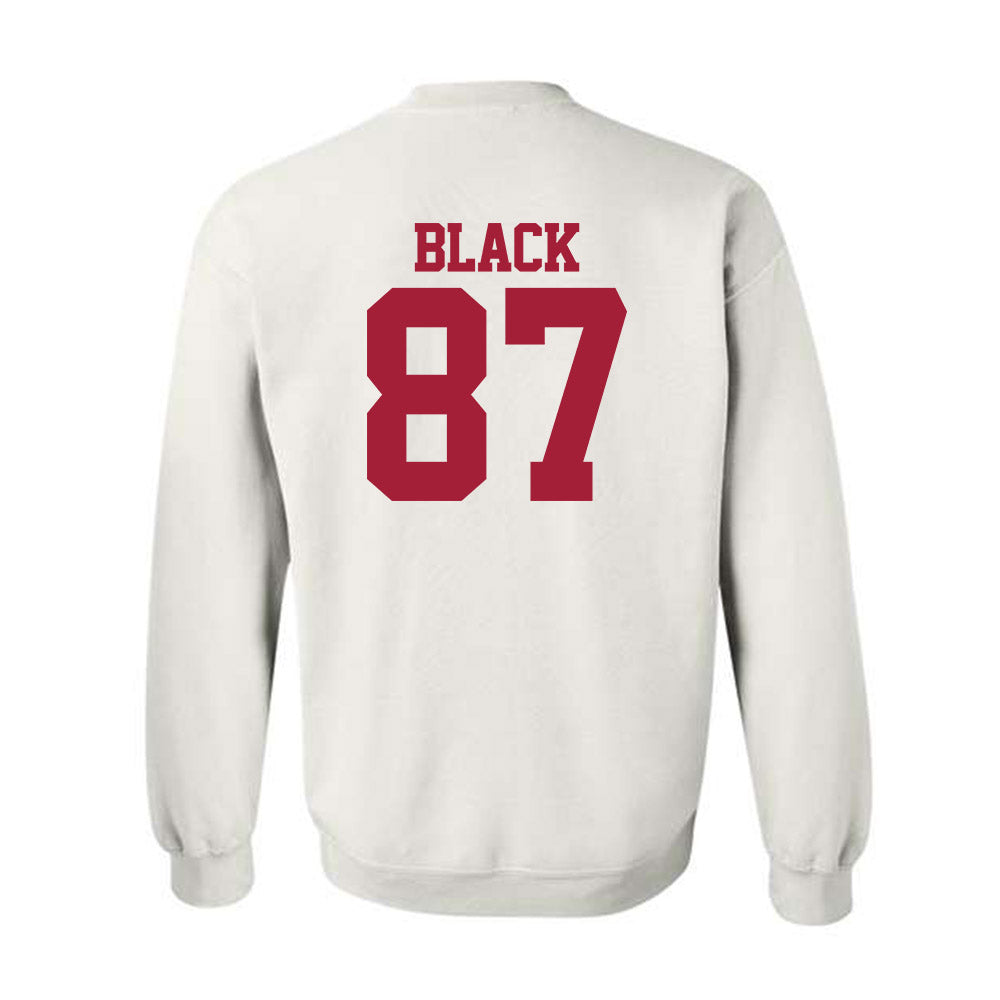 Stanford - NCAA Football : Aiden Black - Classic Shersey Crewneck Sweatshirt-1