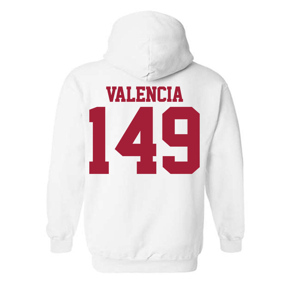 Stanford - NCAA Wrestling : Aden Valencia - Classic Shersey Hooded Sweatshirt-1