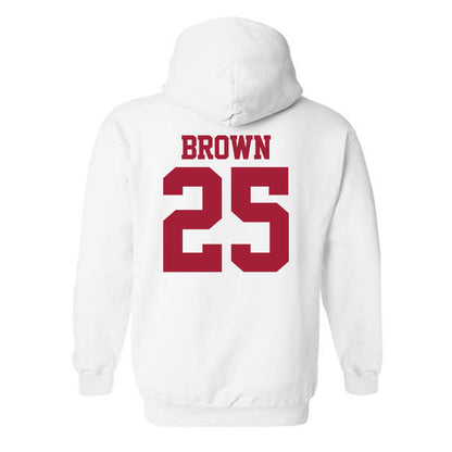 Stanford - NCAA Football : Marcus Brown - Classic Shersey Hooded Sweatshirt-1