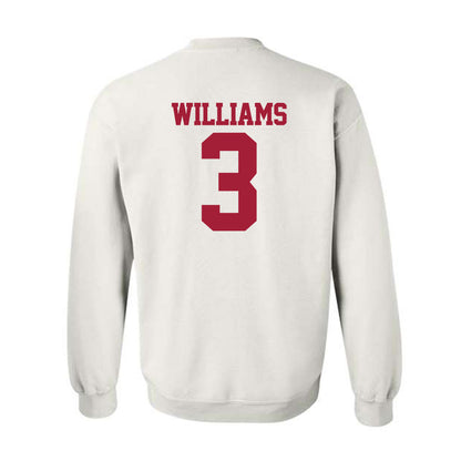 Stanford - NCAA Football : CJ Williams - Classic Shersey Crewneck Sweatshirt-1