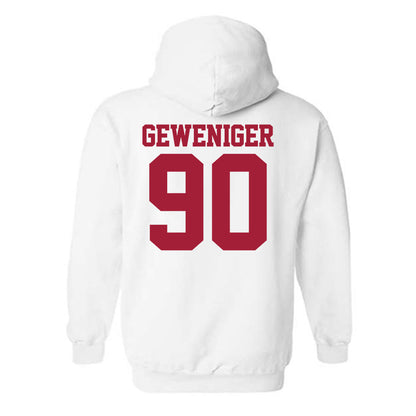 Stanford - NCAA Football : Gavin Geweniger - Classic Shersey Hooded Sweatshirt-1