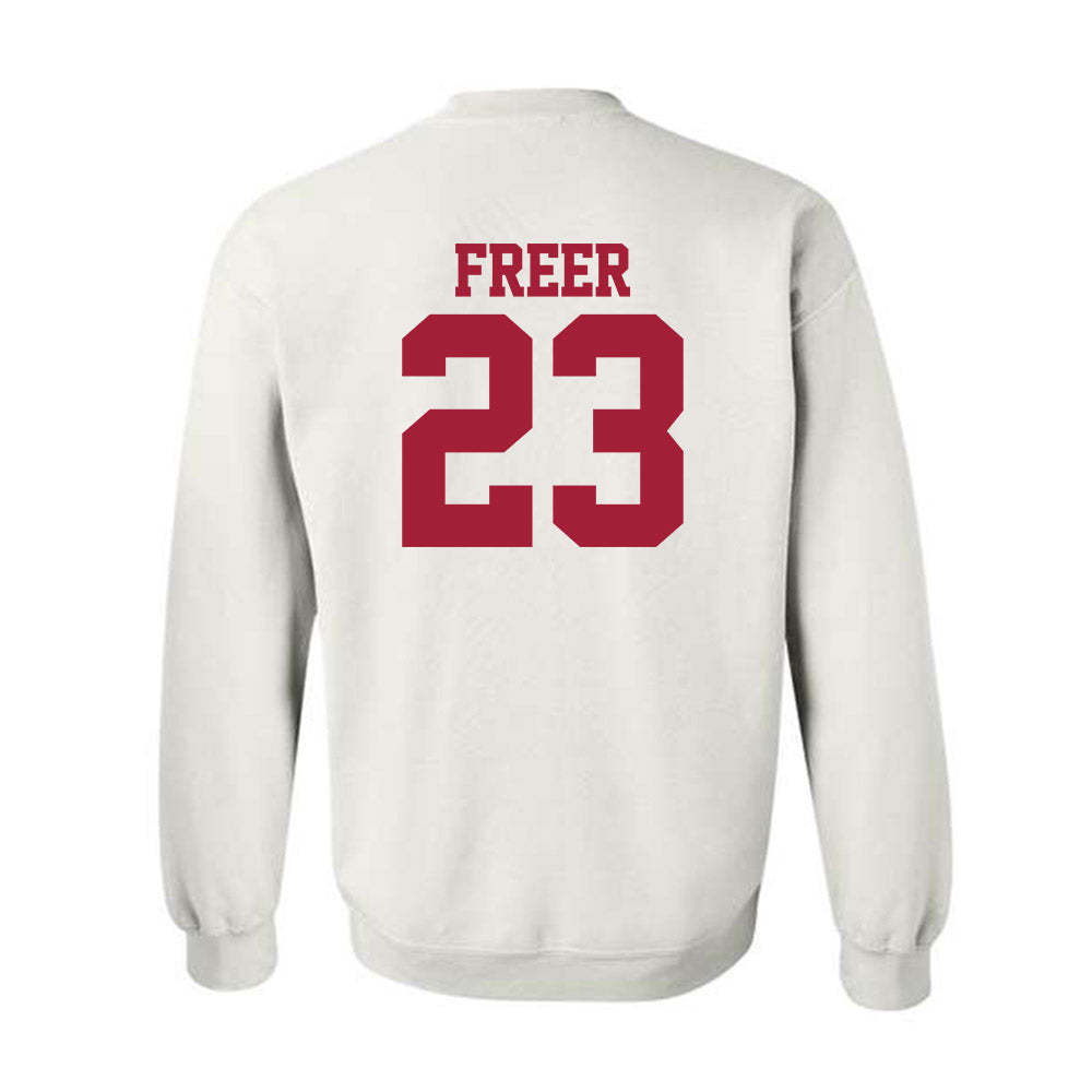 Stanford - NCAA Women's Soccer : Lily Freer - Classic Shersey Crewneck Sweatshirt-1