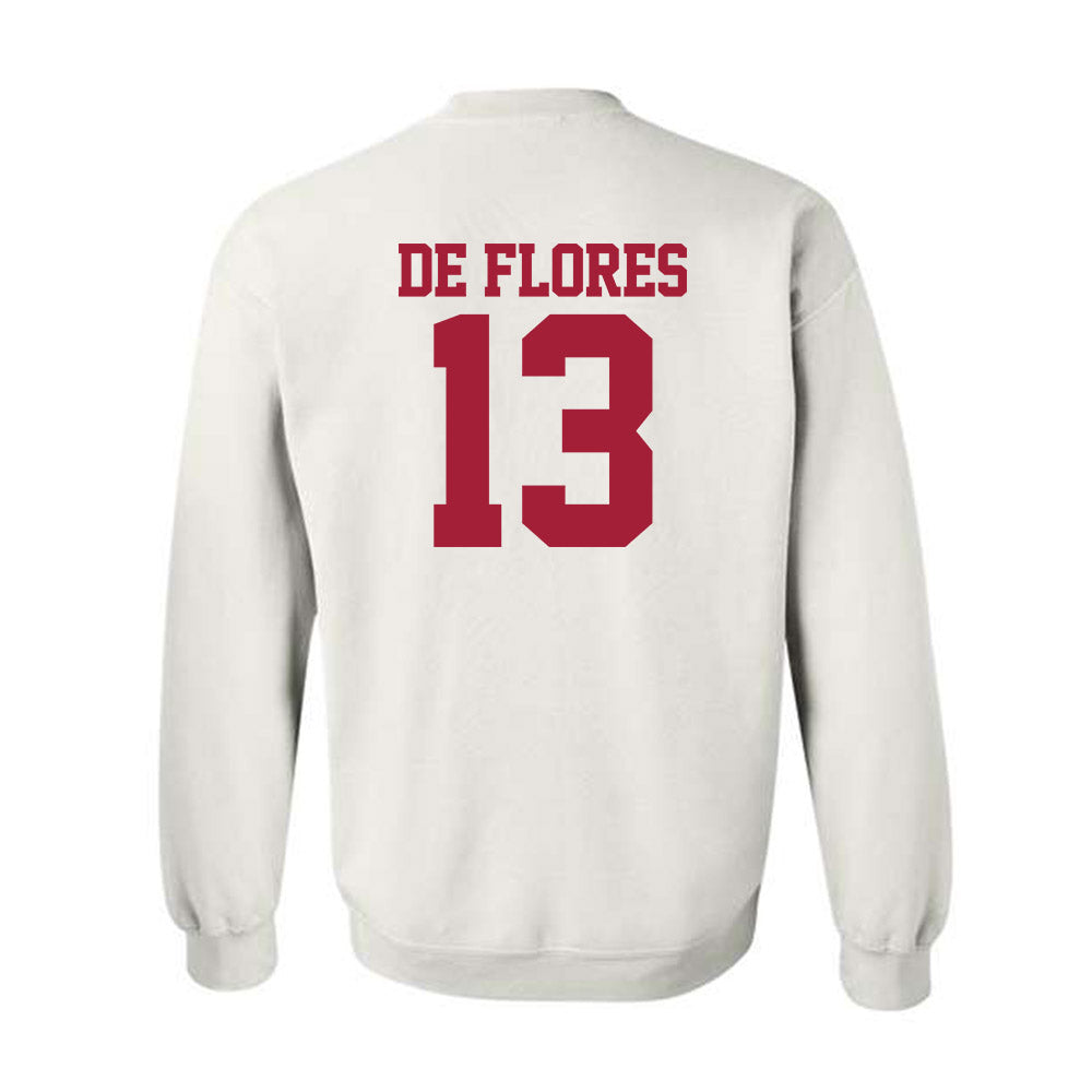 Stanford - NCAA Men's Soccer : Shane de Flores - Classic Shersey Crewneck Sweatshirt-1