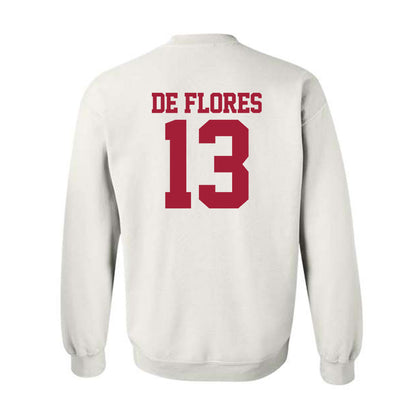 Stanford - NCAA Men's Soccer : Shane de Flores - Classic Shersey Crewneck Sweatshirt-1