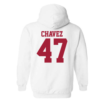 Stanford - NCAA Football : Alejandro Chavez - Classic Shersey Hooded Sweatshirt-1