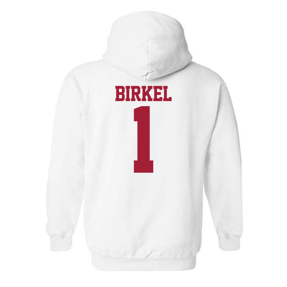 Stanford - NCAA Women's Soccer : Caroline Birkel - Classic Shersey Hooded Sweatshirt-1