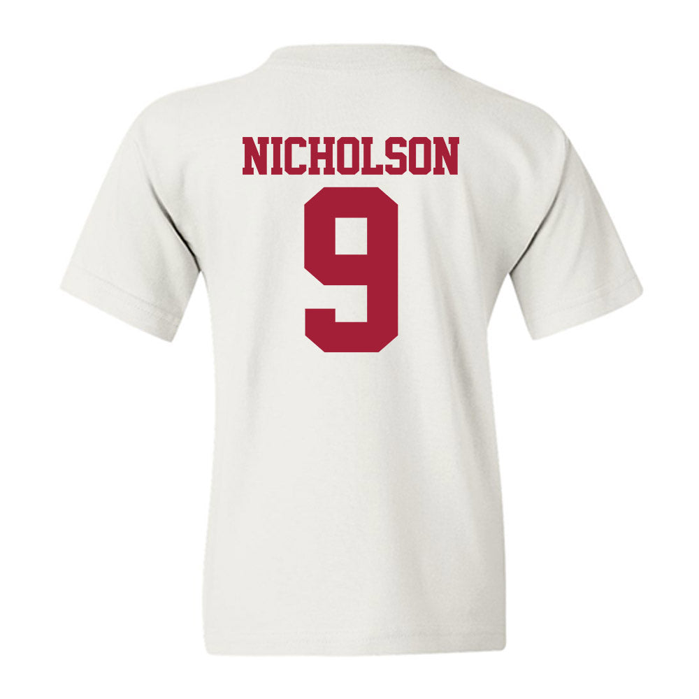 Stanford - NCAA Football : Brandon Nicholson - Classic Shersey Youth T-Shirt-1