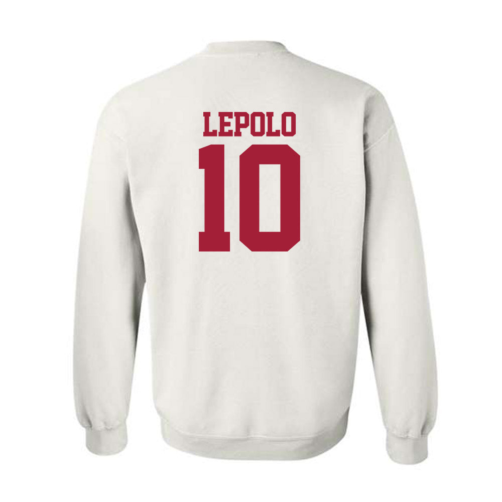 Stanford - NCAA Women's Basketball : Talana Lepolo - Classic Shersey Crewneck Sweatshirt-1