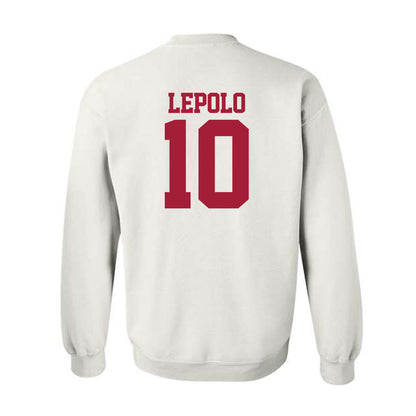 Stanford - NCAA Women's Basketball : Talana Lepolo - Classic Shersey Crewneck Sweatshirt-1