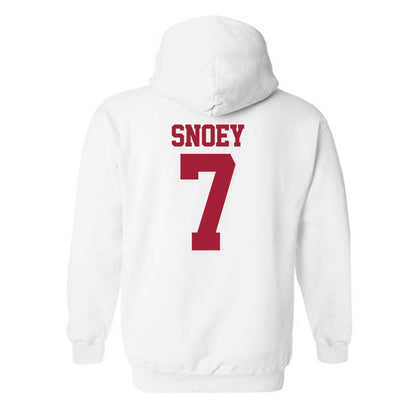 Stanford - NCAA Men's Volleyball : Theo Snoey - Classic Shersey Hooded Sweatshirt-1