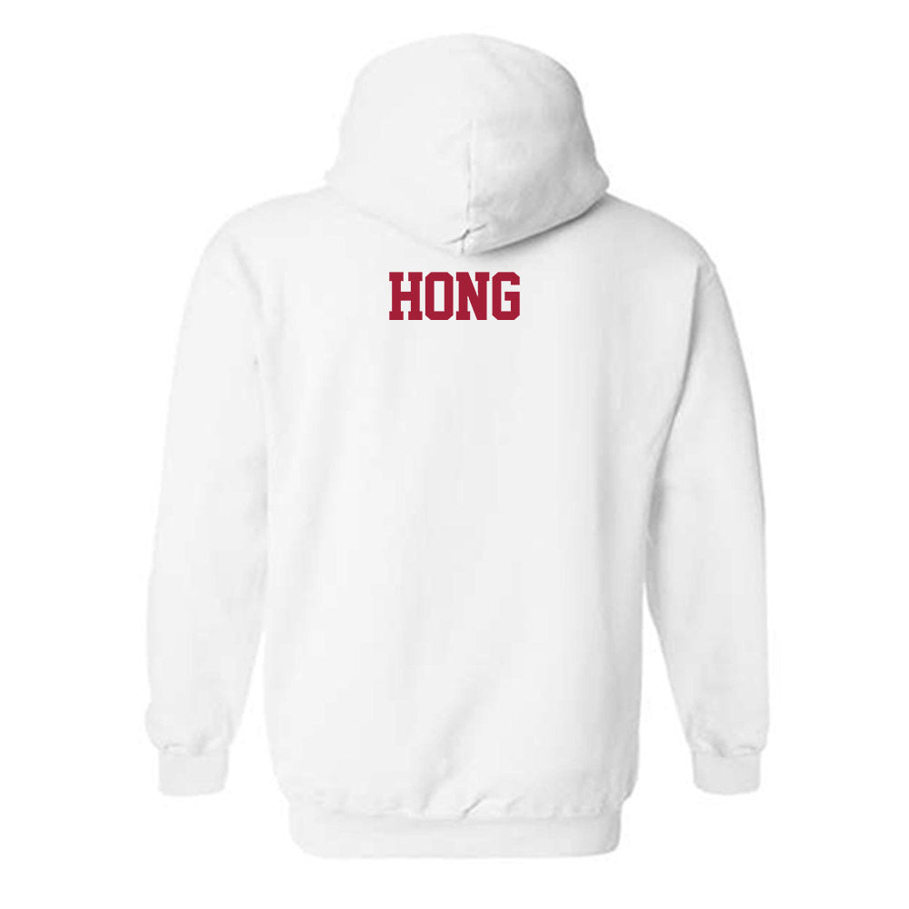 Stanford - NCAA Men's Gymnastics : Xander Hong - Classic Shersey Hooded Sweatshirt-1