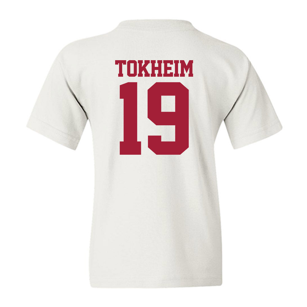 Stanford - NCAA Baseball : Teddy Tokheim - Classic Shersey Youth T-Shirt-1