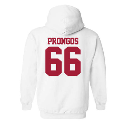 Stanford - NCAA Football : Niki Prongos - Classic Shersey Hooded Sweatshirt-1