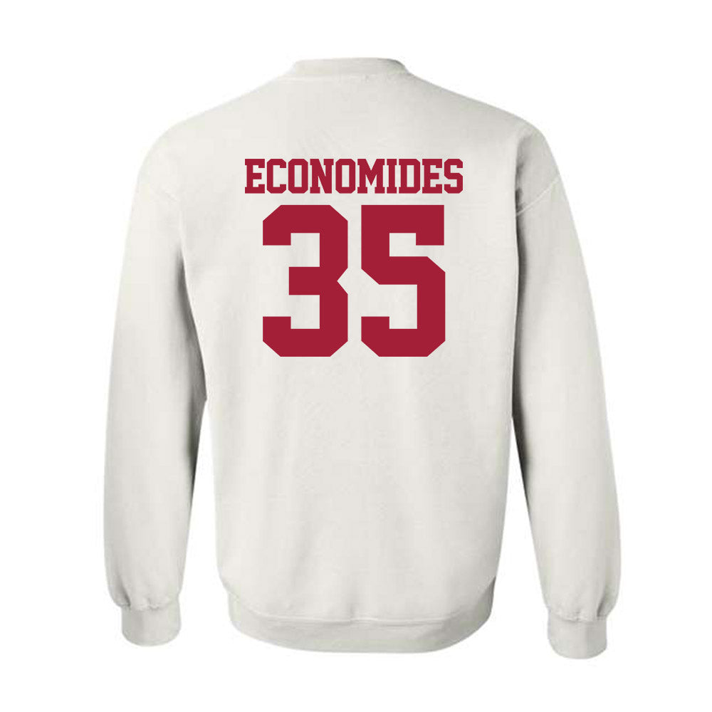 Stanford - NCAA Softball : Joie Economides - Classic Shersey Crewneck Sweatshirt-1