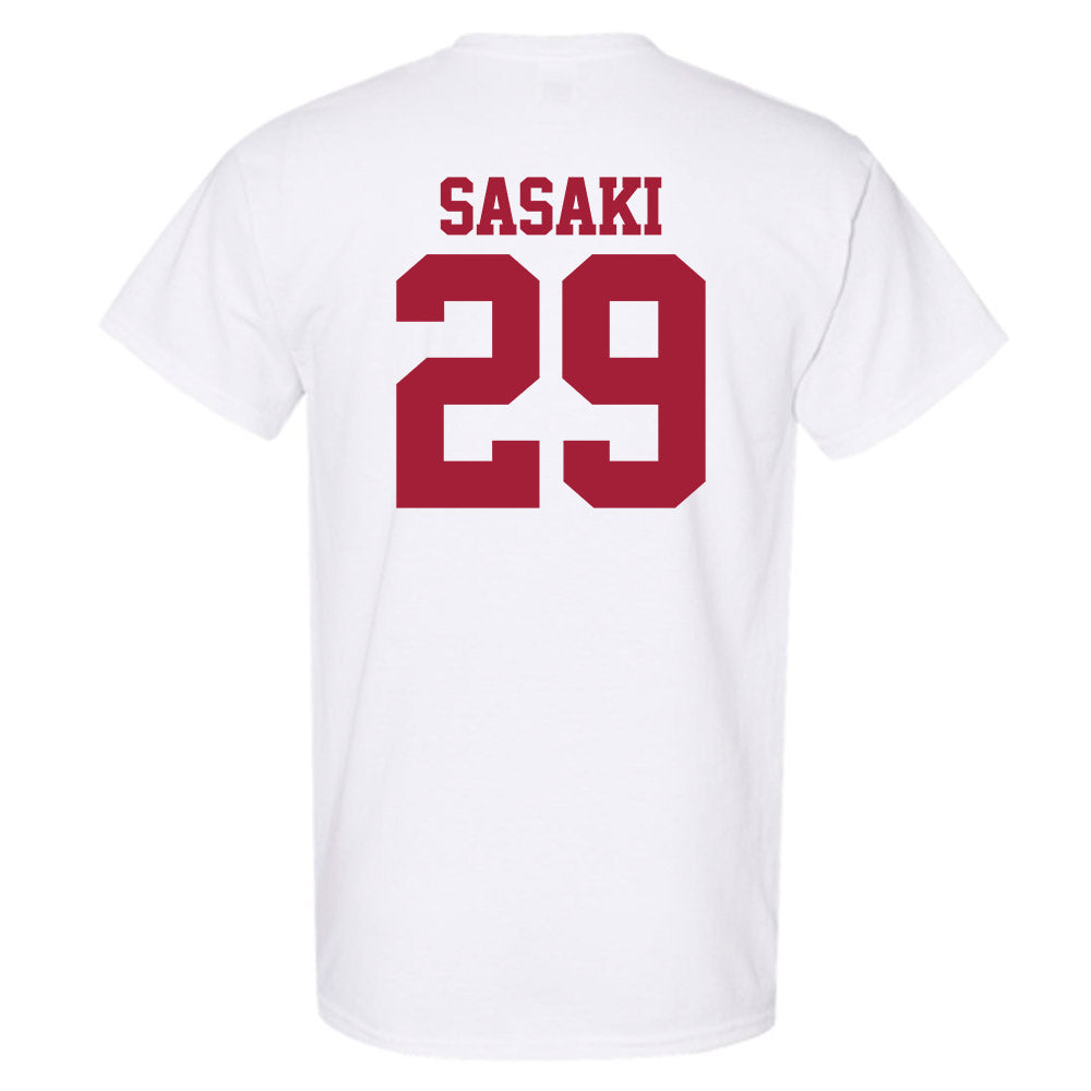 Stanford - NCAA Men's Soccer : Takashi Sasaki - Classic Shersey T-Shirt-1
