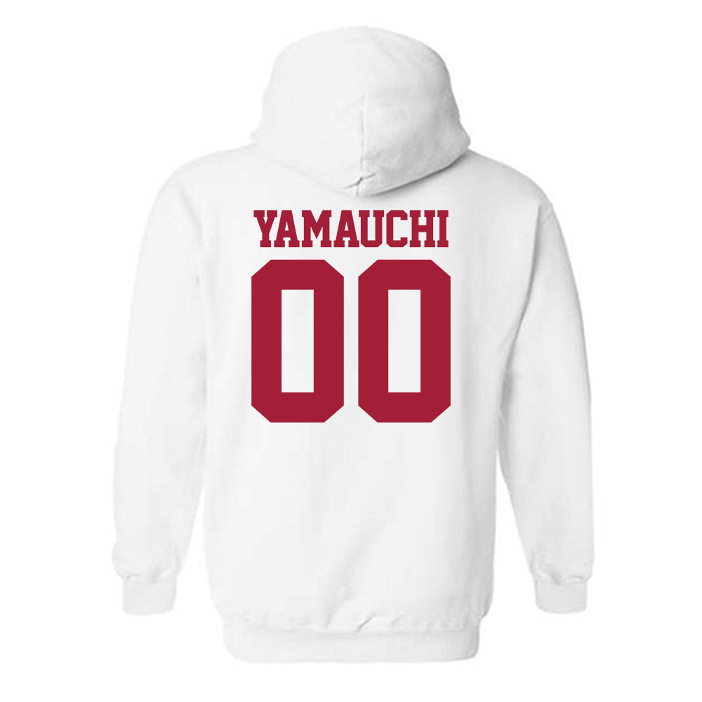 Stanford - NCAA Football : Zak Yamauchi - Classic Shersey Hooded Sweatshirt-1