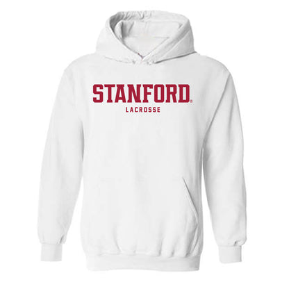 Stanford - NCAA Women's Lacrosse : Ella Morton - Classic Shersey Hooded Sweatshirt-0