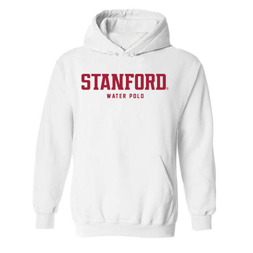 Stanford - NCAA Men's Water Polo : Simone De Vecchis - Classic Shersey Hooded Sweatshirt-0