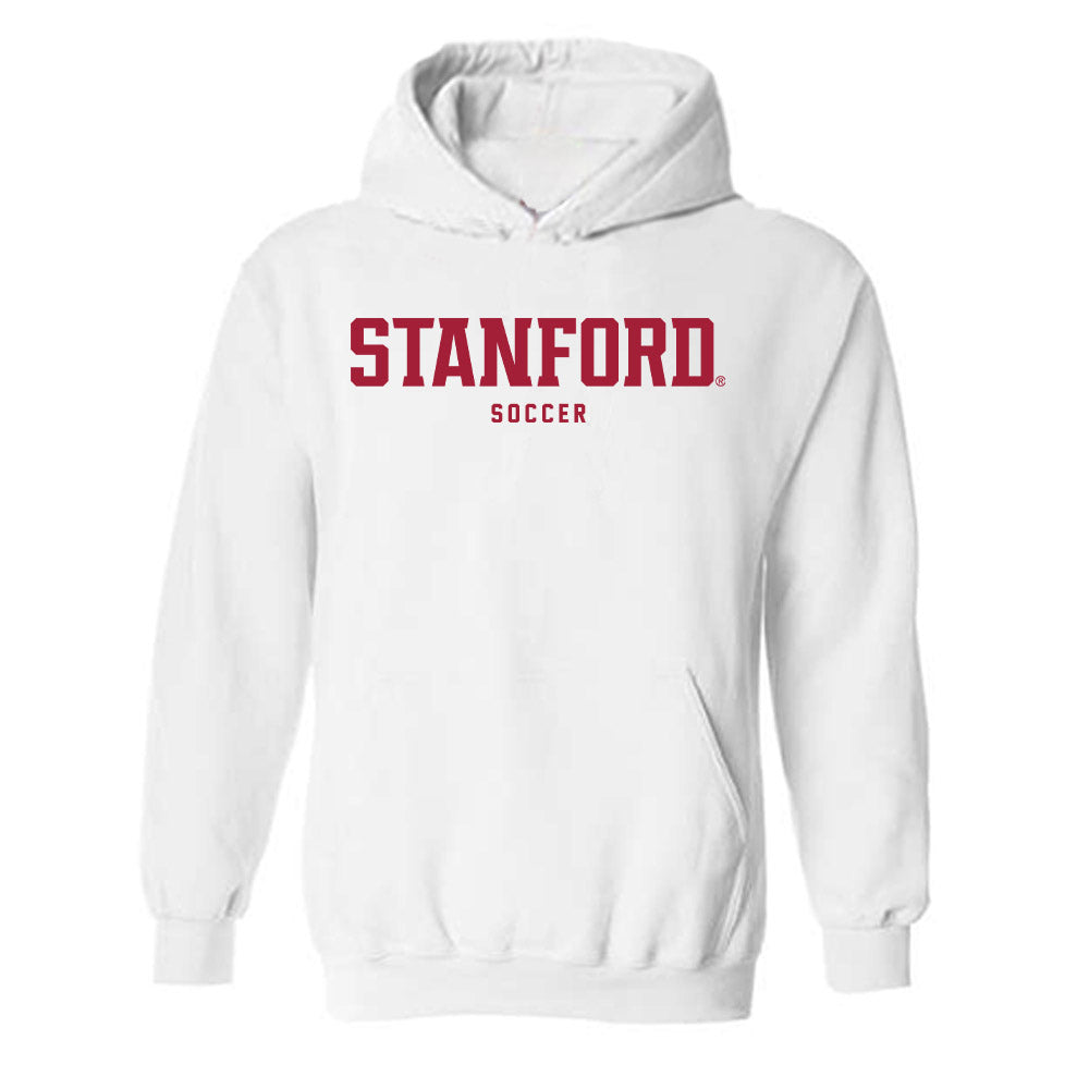 Stanford - NCAA Men's Soccer : Eric Frintu - Classic Shersey Hooded Sweatshirt-0