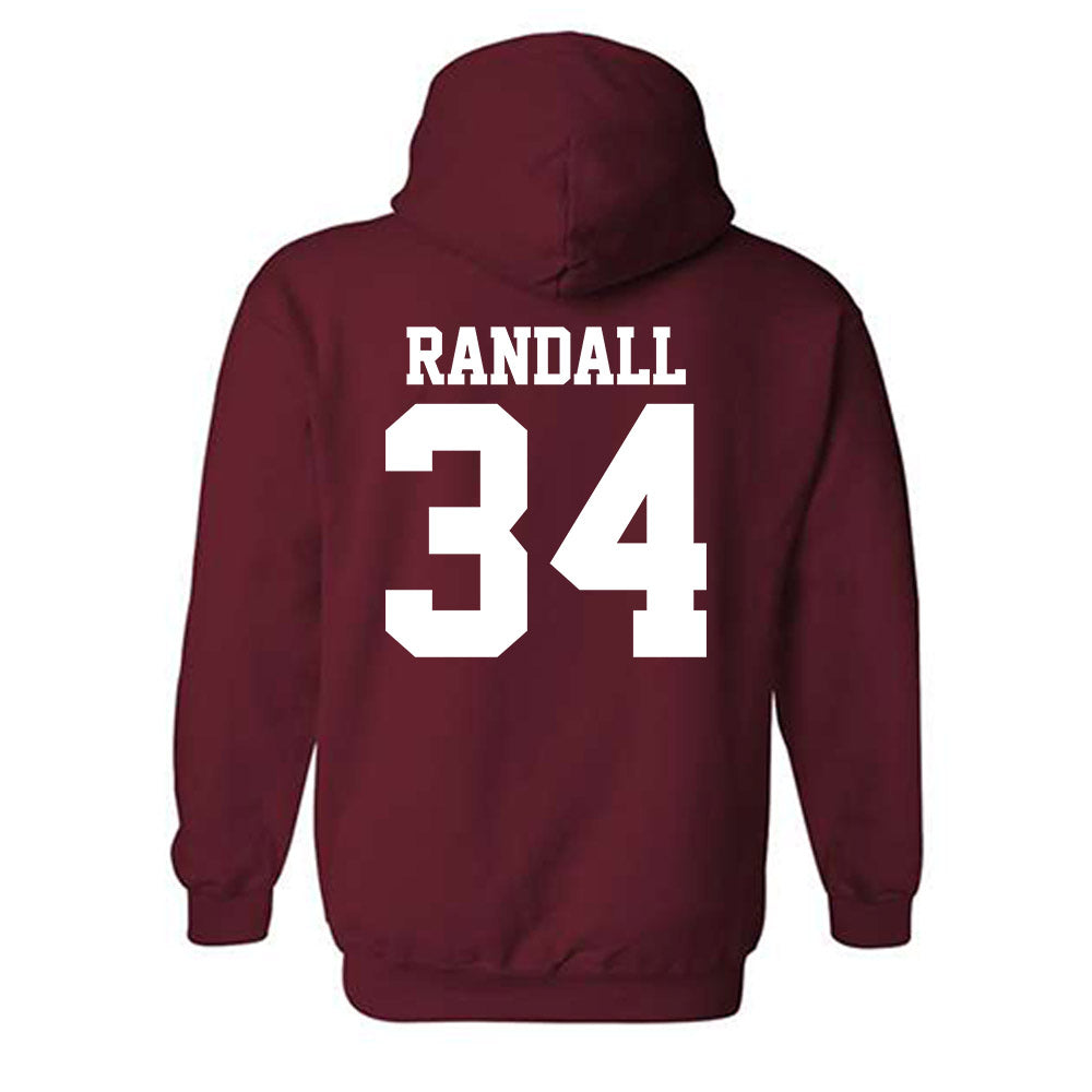 Stanford - NCAA Football : Javion Randall - Classic Shersey Hooded Sweatshirt-1