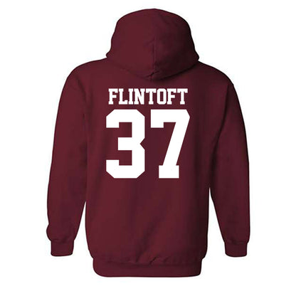 Stanford - NCAA Football : Aidan Flintoft - Classic Shersey Hooded Sweatshirt-1