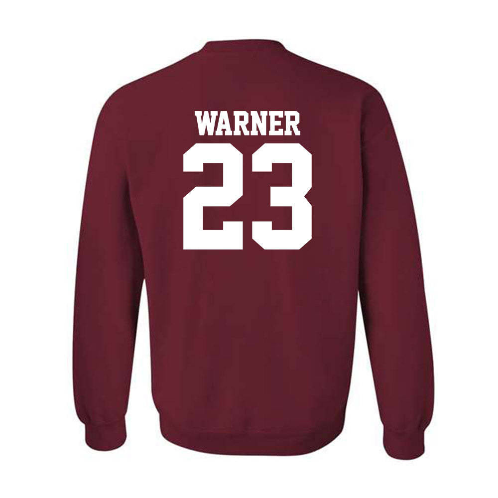Stanford - NCAA Baseball : Parker Warner - Classic Shersey Crewneck Sweatshirt-1