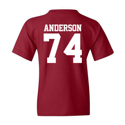 Stanford - NCAA Football : Fisher Anderson - Classic Shersey Youth T-Shirt-1