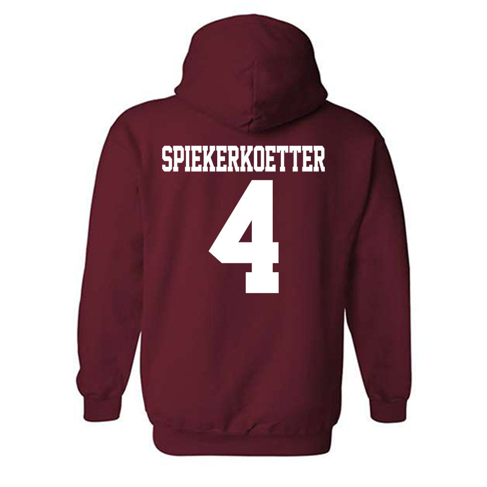 Stanford - NCAA Women's Soccer : Freya Spiekerkoetter - Classic Shersey Hooded Sweatshirt-1