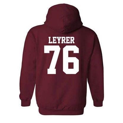 Stanford - NCAA Football : Jack Leyrer - Classic Shersey Hooded Sweatshirt-1