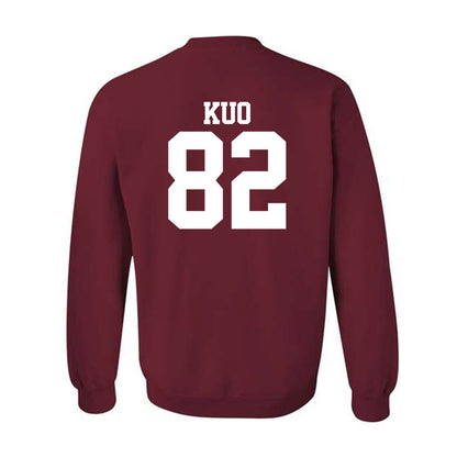 Stanford - NCAA Football : Tyler Kuo - Classic Shersey Crewneck Sweatshirt-1