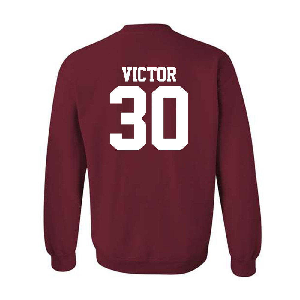 Stanford - NCAA Men's Soccer : Jordan Victor - Classic Shersey Crewneck Sweatshirt-1