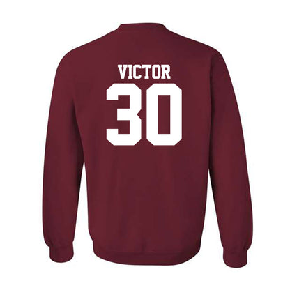 Stanford - NCAA Men's Soccer : Jordan Victor - Classic Shersey Crewneck Sweatshirt-1