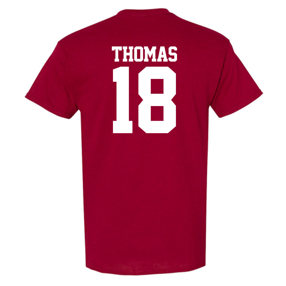 Stanford - NCAA Baseball : Kassius Thomas - Classic Shersey T-Shirt-1