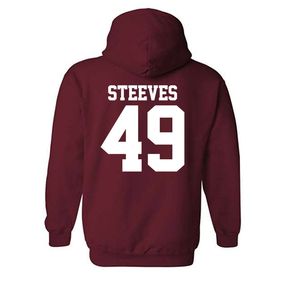 Stanford - NCAA Baseball : Austin Steeves - Classic Shersey Hooded Sweatshirt-1