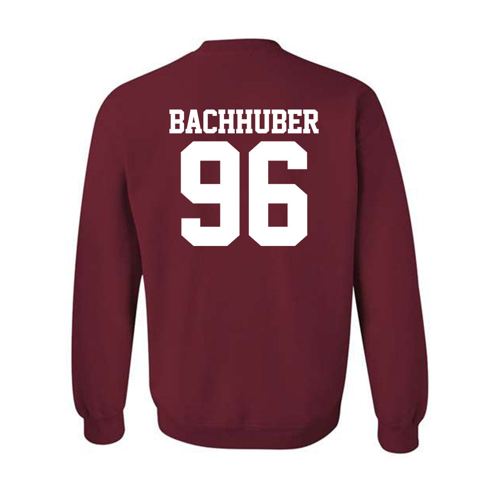 Stanford - NCAA Football : Connor Bachhuber - Classic Shersey Crewneck Sweatshirt-1