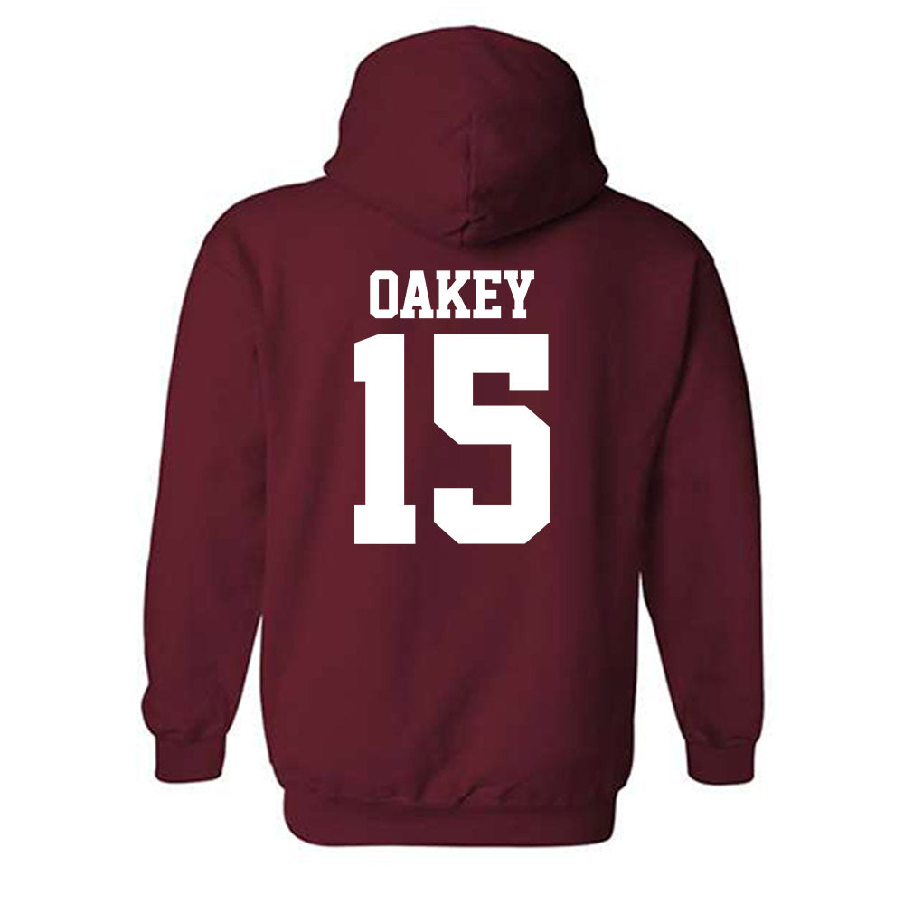 Stanford - NCAA Women's Lacrosse : Martha Oakey - Classic Shersey Hooded Sweatshirt-1
