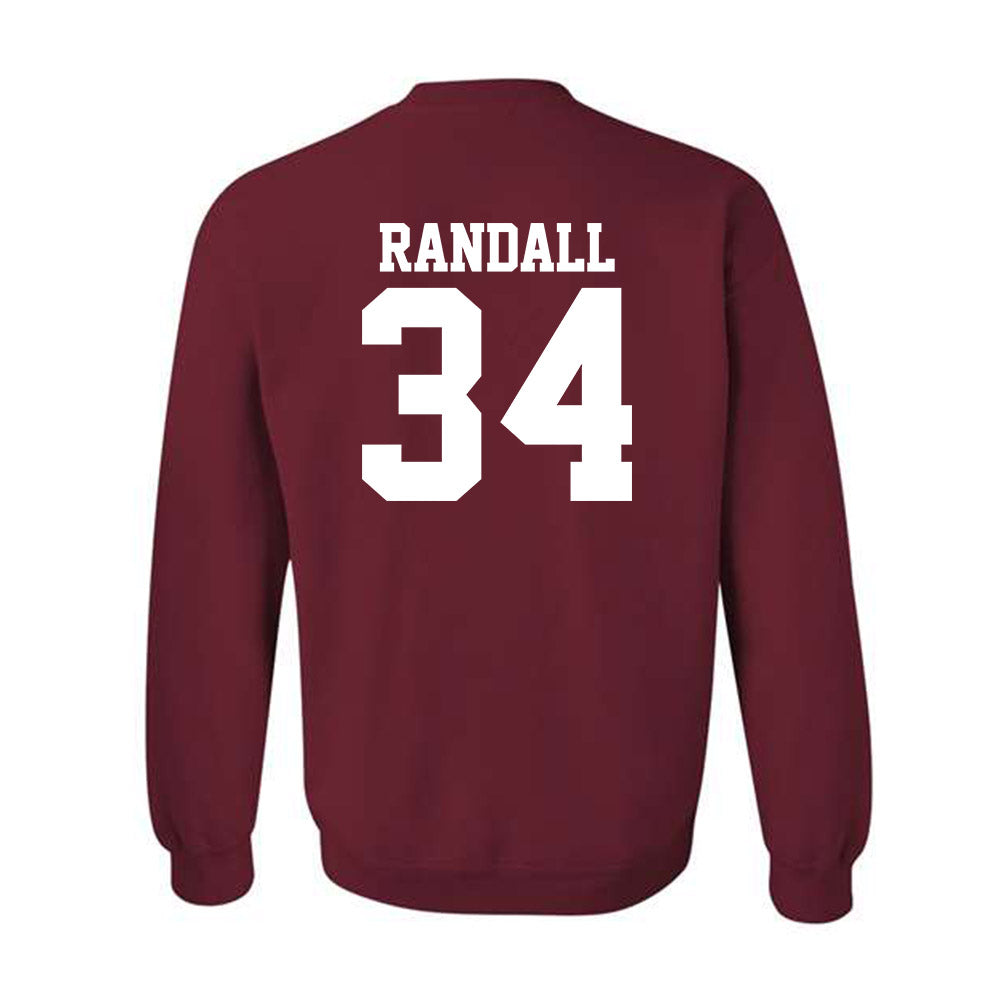 Stanford - NCAA Football : Javion Randall - Classic Shersey Crewneck Sweatshirt-1