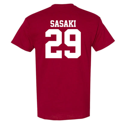 Stanford - NCAA Men's Soccer : Takashi Sasaki - Classic Shersey T-Shirt-1