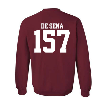 Stanford - NCAA Wrestling : Jack De Sena - Classic Shersey Crewneck Sweatshirt-1