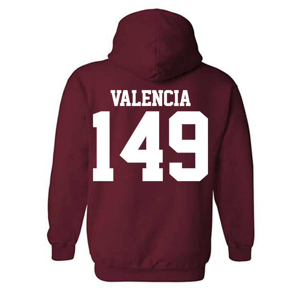 Stanford - NCAA Wrestling : Aden Valencia - Classic Shersey Hooded Sweatshirt-1