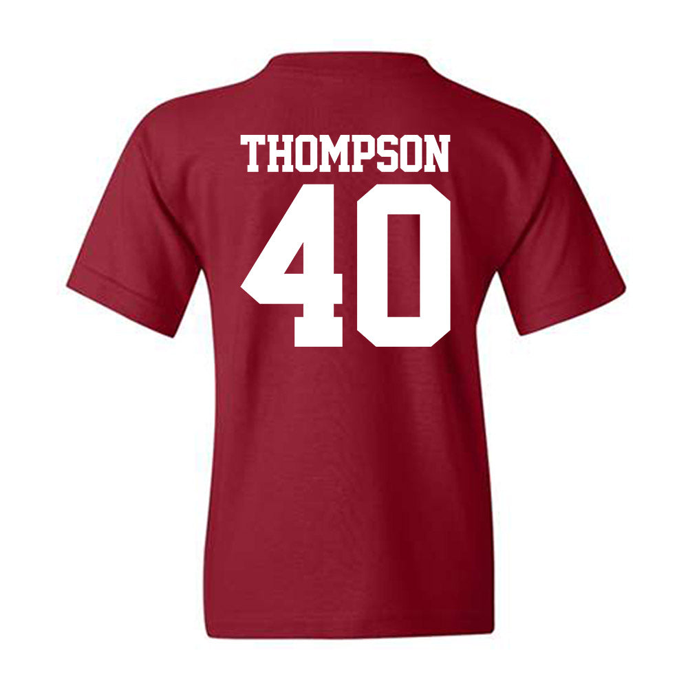 Stanford - NCAA Football : Jason Thompson - Classic Shersey Youth T-Shirt-1