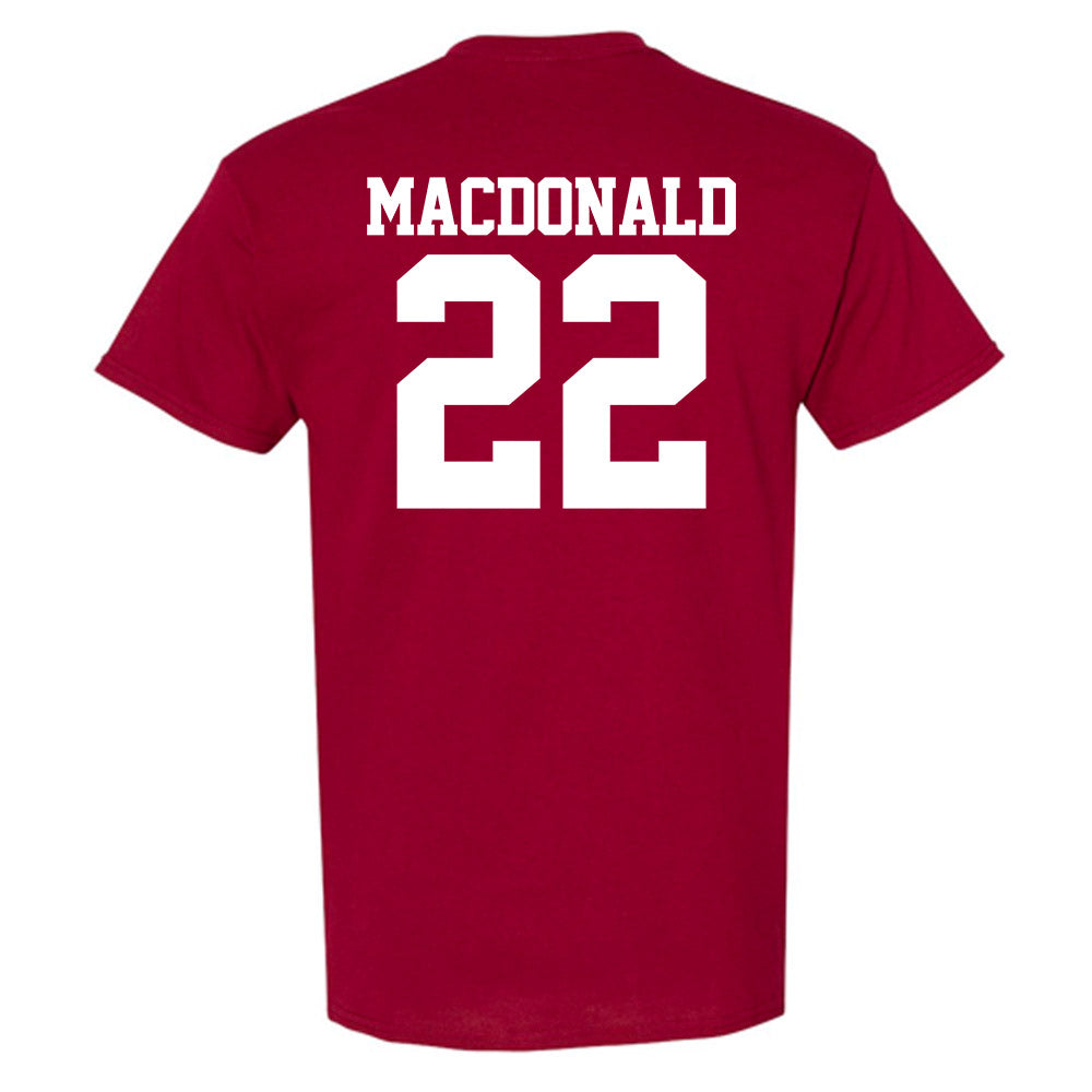 Stanford - NCAA Baseball : Cort MacDonald - Classic Shersey T-Shirt-1