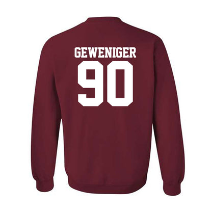 Stanford - NCAA Football : Gavin Geweniger - Classic Shersey Crewneck Sweatshirt-1