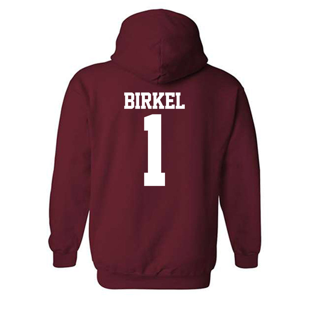 Stanford - NCAA Women's Soccer : Caroline Birkel - Classic Shersey Hooded Sweatshirt-1
