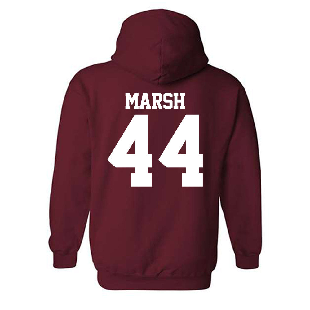 Stanford - NCAA Baseball : Quinten Marsh - Classic Shersey Hooded Sweatshirt-1