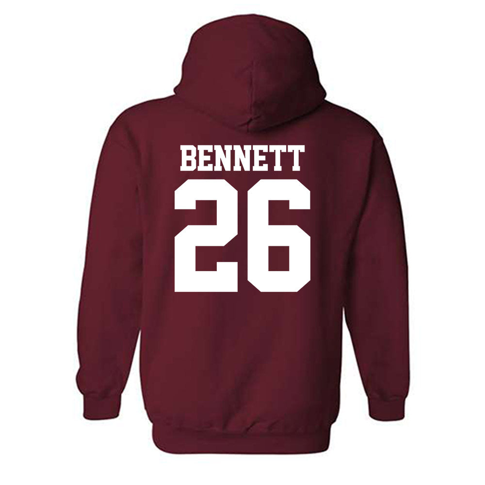 Stanford - NCAA Men's Soccer : Brad Bennett - Classic Shersey Hooded Sweatshirt-1